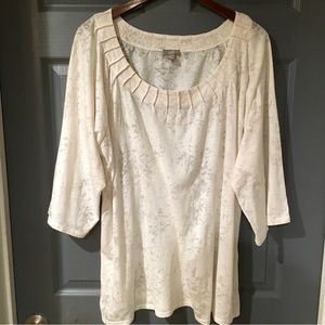 J. Jill 3/4 Length Sleeve Blouse